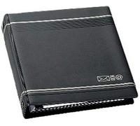 Durable 237758 Telindex A5 Reliure à 4 Anneaux Répertoire 200 Contacts - 25 Fiches Pré-imprimées Anthracite