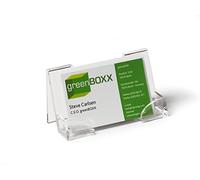 Durable 241419 Porte-cartes de visite en acrylique, 1 pièce, transparent