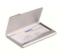 DURABLE Porte-cartes de visite – Argent