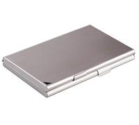 DURABLE Business Card Holder/Case DUO - Porte-cartes de visite - aluminium - argent G