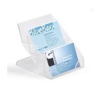 Durable 2439 Rangement De Cartes De Visites Plastique Transparent