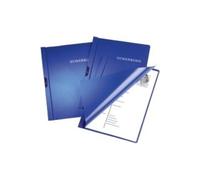 Durable 25 x chemise e candidature format a4, avec clip, bleu 2244-07