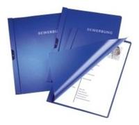 Durable 25 x chemise e candidature format a4, avec clip, bleu 2244-07 Bleu G
