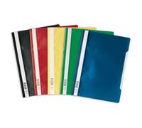 Durable 252300 Clear View Folder-Report File A4 PP, Assorted Colours - Pack of 2