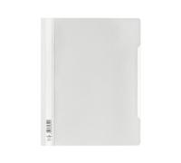 Durable 257002 Classeur Rapide avec Couvercle Transparent, Extra Large, 50 Pcs, Blanc