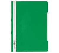 Durable 257305 Dossier PP à couverture Transparent Vert