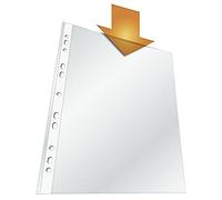 DURABLE Pochettes pour brochures 265219 – DIN A4 0,035 mm – 40 pièces – Transparentes