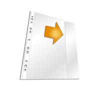 Durable 266419 Sachet de 5 Pochettes transparentes a rabat PP A4