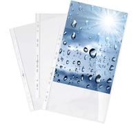 Durable 267619 Sachet de 100 Pochettes perforées cristal 80 mµ