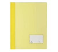 Durable 268004 Lot de 25 porte-documents en PVC Jaune A4