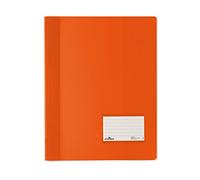 Durable 268009 Chemise à lamelles avec Couverture Translucide Orange
