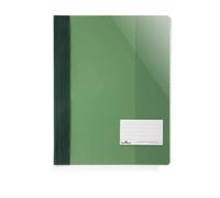 Durable 269005 Clear View File for Din A4, Extra Wide, Green, Pack of 25