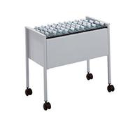 Durable 309510 Desserte Mobile Pour 80 Dossiers Suspendus Format A4 Dimensions (L X H X P) 65,5 X 59,2 X 40,5 Cm Finition Métal Gris