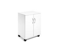 Durable Chariot multifonctionnel 311502 74/53 fermé 3 compartiments Blanc 528×737×400 mm