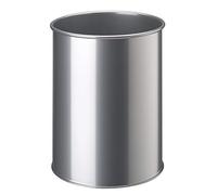 Durable 330123 Corbeille à Papier Métal 15L Argent