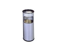 Durable Cendrier combiné D.260xH620mm argent tôle en acier DURABLE Quantité:1