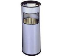 Durable 333023 cendrier sur pied en métal avec sable argent