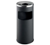 Durable 333258 Cendrier Sur Pied En Métal Avec Couvercle Étouffoir Anthracite Noir