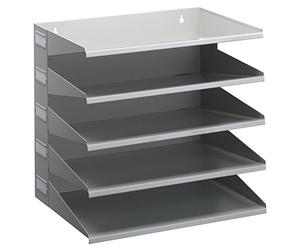 Durable 336010 Trieur horizontal 5 Compartiments Gris