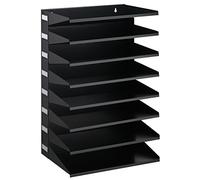 Durable 336101 Trieur Horizontal 8 Compartiments Noir