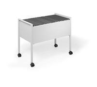 DURABLE Chariot pour dossiers suspendus Economy 80, gris noir