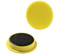 Durable 475104 Aimants Emballage Industriel, 15 mm, 75P, Jaune, 20 Pièces