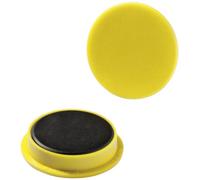 Durable 475204 Aimants Emballage Industriel, 21 mm, 210P, Jaune, 20 Pièces
