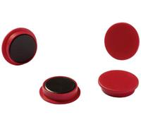 Durable 475303 Aimants Emballage Industriel, 32 mm, 720P, Rouge, 20 Pièces