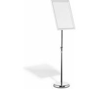 DURABLE - Présentoir sur pied 479923 - cadres clipsables A3 - argent - 1 pièce
