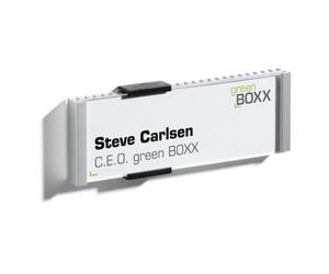 Durable 480023 Support De Panneau Et Stand D'information Acrylique, Aluminium Argent