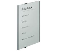 Durable 4808/23 Information Sign for Door and Wall, Silver 297 x 420 mm (WxH)