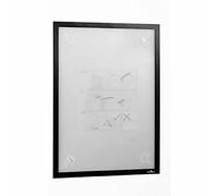 Durable 484401 Cadre d'affichage Duraframe Wallpaper avec Languettes Adhésives Amovibles pour Surfaces Délicates ou Non Lisses Format A3 Noir