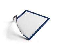 Durable 486907 Sachet de 5 Cadres d'Affichage Magnétiques A4 Bleu Foncé