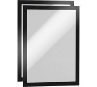 Durable 487201 DURAFRAME A4 - 4872 Cadre d'information autocollant DIN A4 noir (l x H) 236 mm x 322 mm 2 pc(s)