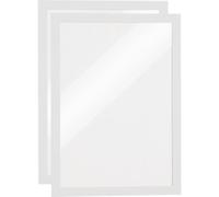 Durable 487202 DURAFRAME A4 - 4872 Cadre d'information autocollant DIN A4 blanc