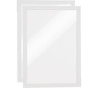 Durable 487202 DURAFRAME A4 - 4872 Cadre d'information autocollant DIN A4 blanc (l x H) 236 mm x 322 mm 2 pc(s)