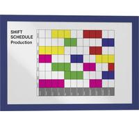 Durable 487207 DURAFRAME A4 - 4872 Cadre d'information autocollant DIN A4 bleu (l x H) 236 mm x 322 mm 2 pc(s)