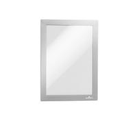 DURABLE Cadres d'affichage Duraframe 488123 Boîte de 10 repositionnables A5 Argent