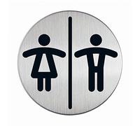 DURABLE Pictogramme 492023 «WC Femmes et Hommes» 83 mm
