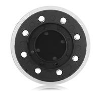 Durable 492282 ETS 125 Eq Jetstream Patin de ponçage de rechange 125 mm, super doux, 8 trous pour ponceuses excentriques Festool ETS 125, ES 125, ETSC 125, Pro 5 ltd avec tampon de protection de 12,7