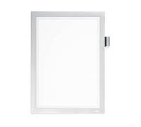 DURABLE Pochette cadre d'affichage Duraframe A4 dos magnétique argent métallisé Sachet de 1