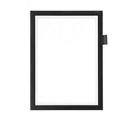 Durable Cadre d'information autocollant DURAFRAME NOTE A4 4993 – Noir 238 × 324 mm – 1 pièce