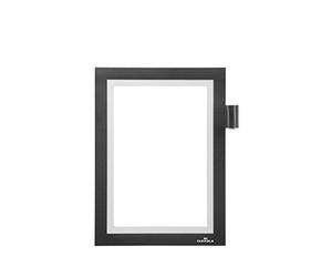 Durable 499401 DuraFrame Note Cadre d'affichage pochette dos adhésif pour document A5 Noir
