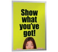 Durable 499723 Cadre Magnétique A1 Argent