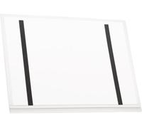 Durable 501919 Pochette d'Affichage Étanche A3 Fixation Magnétique, Sachet de 5, Transparent