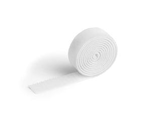 Durable 503202 Rouleau Attache-Câble Auto-Agrippant Cavoline Grip 20 / 100 x 2 cm Blanc