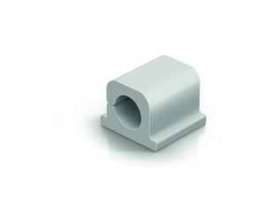 Durable 504210 Clips Adhésifs pour Câbles CAVOLINE CLIP PRO 1 Gris Clair