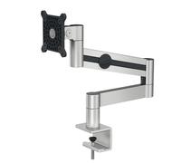 Durable 508323 Bras Support Ran Pro pour Écran de 21 à 27 Pouces, Coloris Argent