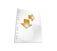 Durable 522219 - Étui disque optique avec portefeuille, Polypropylène (PP) Transparent, Lot de 5 pièces