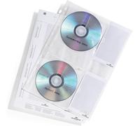 Durable Pochettes de classement 522219 - Sachet de 5 pour 4 CD/DVD